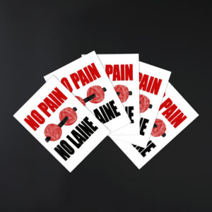 Carte postale - No pain no laine
