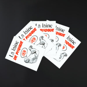 Carte postale - La laine de phoque