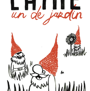 Carte postale - Laine un de jardin