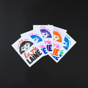 Carte postale - La vie laine
