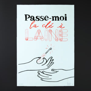Passe-moi la clé à laine (A3)